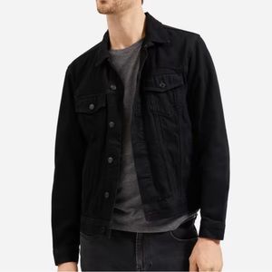 Everlane Black Jean Jacket